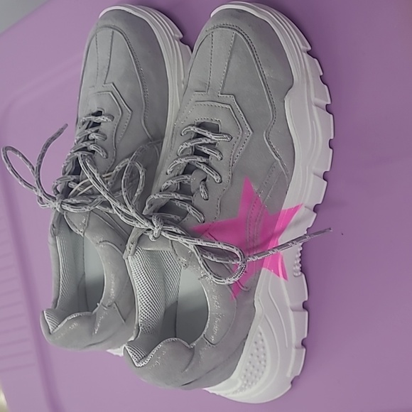 Miro Rubens Platform Pink Star Sneakers - Picture 5 of 5